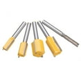 thumbnail image 6 of 5pcs 1/4 Inch Shank Straight Dado Router Bits Set for Woodworking Trimmers;5pcs 1/4 Inch Shank Straight Dado Router Bits Set for Woodworking Trimmers, 6 of 6