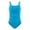 Light Blue, variant on Girls One-Piece Block Color Bathing Suit Crisscross Back Swimwear Sleeveless Swimsuit for Girls Ages 13-14 Years