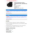 thumbnail image 2 of HVAC Panel Mode Door Actuator - Compatible with 2004 - 2005 GMC Envoy XUV - AC Delco, 2 of 2