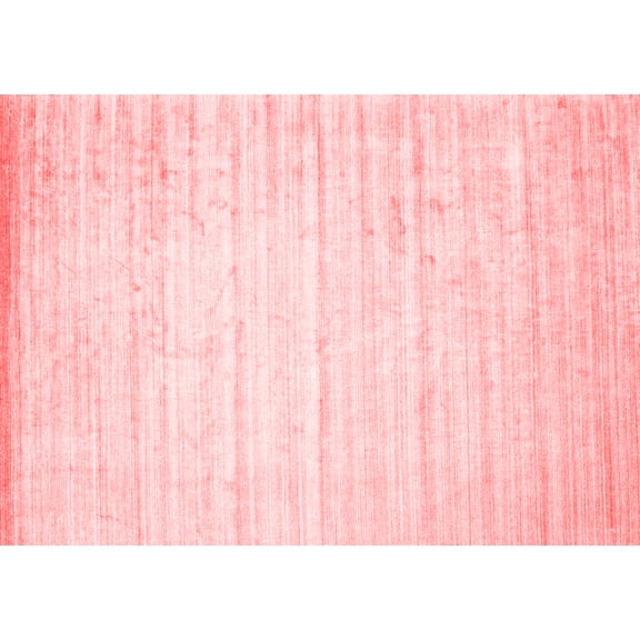 Ahgly Company Indoor Rectangle Solid Red Modern Area Rugs, 5' x 7'