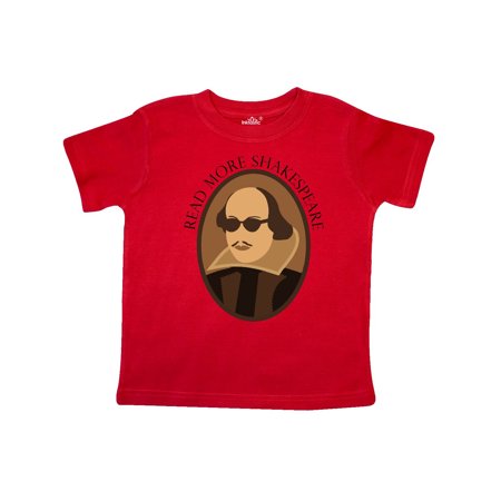

Inktastic Read More Shakespeare Fun Gift Toddler Boy or Toddler Girl T-Shirt