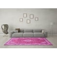 thumbnail image 3 of Ahgly Company Indoor Rectangle Medallion Pink Traditional Area Rugs, 2' x 3', 3 of 4