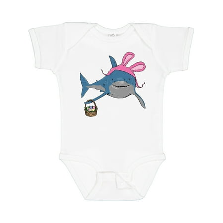 

Inktastic Easter Bunny Shark Hunt Boys or Girls Baby Bodysuit