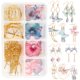 thumbnail image 1 of Kit de fabricación de joyas SUNNYCLUE, pendientes de tela con forma de mariposa, 1 of 7