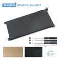 thumbnail image 2 of SHOU.Z.B WDX0R 11.4V/42Wh bater&iacute;a de reemplazo del Ordenador port&aacute;til para DELL Inspiron 13 14 15 5000 7000 Serie 5570 7579 5567 5379 5579 7573 7378 5378 3780 3790 5565 5765 5770, 2 of 6