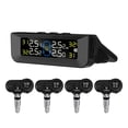 thumbnail image 3 of Sensor de presión de neumáticos con alarma y pantalla LCD TPMS para coche con energía solar (sensor interno), 3 of 5