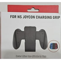 Universal JoyCon Charging Grip for Nintendo Switch, Switch Controller Holder for Switch Joy Con and 3rd party controller Black