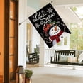 thumbnail image 4 of Banner AVOIN colorlife Let It Snow, 71 x 102 cm, doble cara, 4 of 7