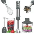 thumbnail image 1 of Yeacher 5-in-1 Multifunctional Handheld Stick Blender with Whisk 6 Adjustable Speeds for Kitchen, 1 of 7