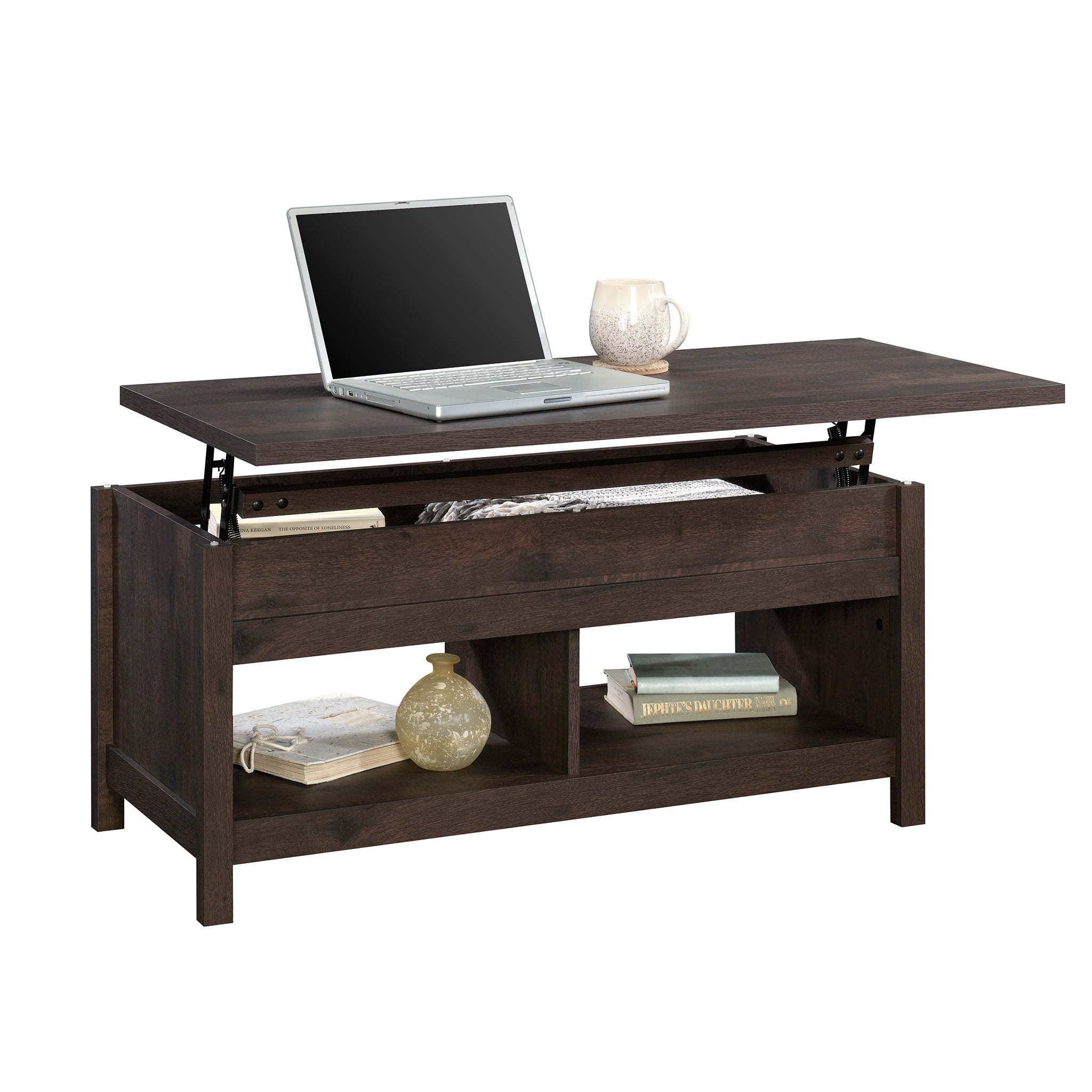 Sauder coffee sale table walmart