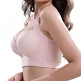 thumbnail image 4 of Valcatch Women's Seven-breasted Seamless Push up Bra Full Coverage Plus Size Wirefree Comfort Bra, 4 of 7
