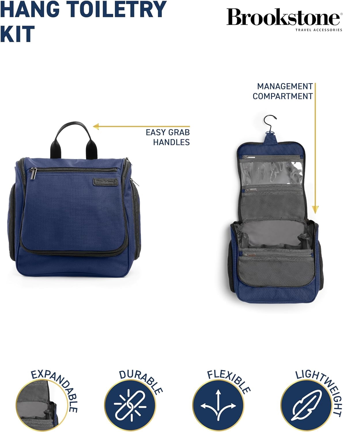 brookwood traveler original hanging toiletry bag Ricardo Beverly Hills Essentials 5.0 Deluxe Organizer Stay organized while traveling with Backpacker Toiletry Bag Brookstone Travel Toiletry Bag Hanging