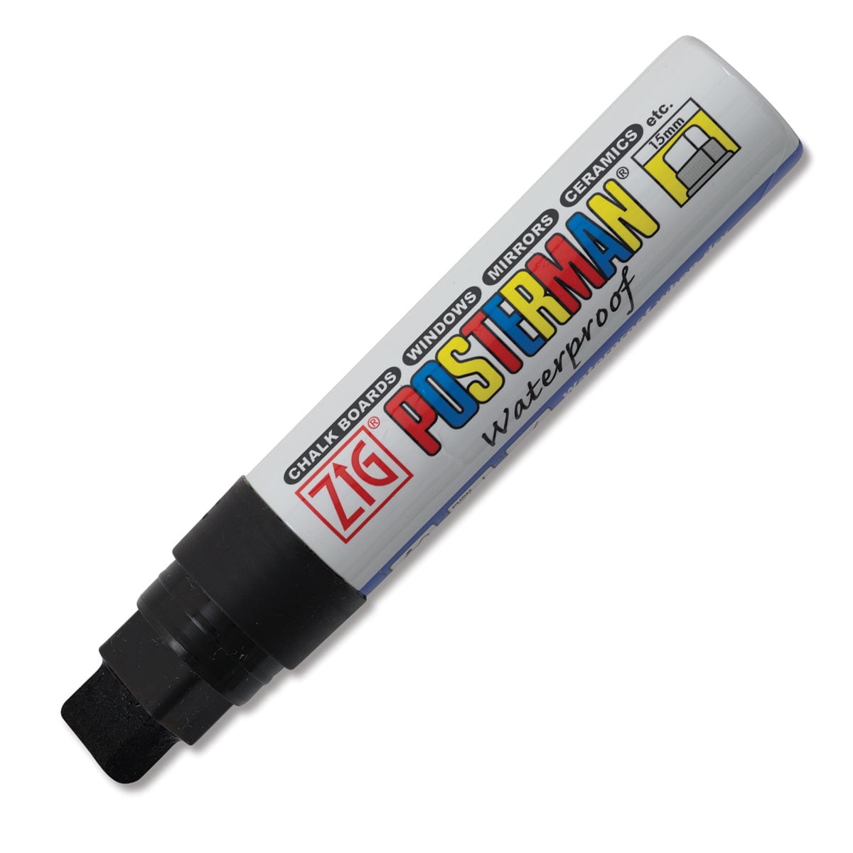 Zig Posterman Paint Marker 15 mm, Black, Big and Broad