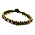 thumbnail image 3 of Bohemian Seven Colored Jade Pearl Beaded Stackable Strand Bracelet, 3 of 3