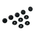 thumbnail image 6 of 10Pcs Car Seat Belt Stopper Buckle Button Fasteners Black Plastic Car Seat Belt Clips Car interior Decor Parts and Accessories by Coconut Ok, 6 of 10