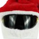 thumbnail image 4 of Housse de casque de moto style dessin animé, coupe-vent, en coton PP doux, élastique, mignonne, pour la conduite en extérieur, rouge, 4 of 4