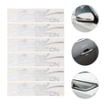 thumbnail image 1 of Rectangular Car Emblems UV Fade Resistant 6Pcs 3.0x0.6x0.04In, 1 of 8