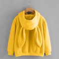 thumbnail image 3 of Vedolay Hoodies Women's 2023 Sweatshirts Long Sleeve Crew Neck Pullover Casual 2023 Fall Clothes,Yellow M, 3 of 3