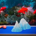 thumbnail image 6 of OFFIGAM Realistic Skyblue Iceberg PVC Decorative Aquarium Products for Fish Tanks 2pcs 3.9×3.1×2.4in, 6 of 10