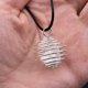 thumbnail image 5 of Collar redondo de cuentas de piedra de cristal Collar en espiral de la jaula Colgantes Joyería Collares de piedras preciosas y colgantes, 5 of 5