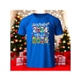 thumbnail image 1 of Playera Con Estampado De Goodbye 2024 Hello 2025 Fin De Año Año Nuevo Color Azul Talla Grande Marca Emil SaEs, 1 of 4