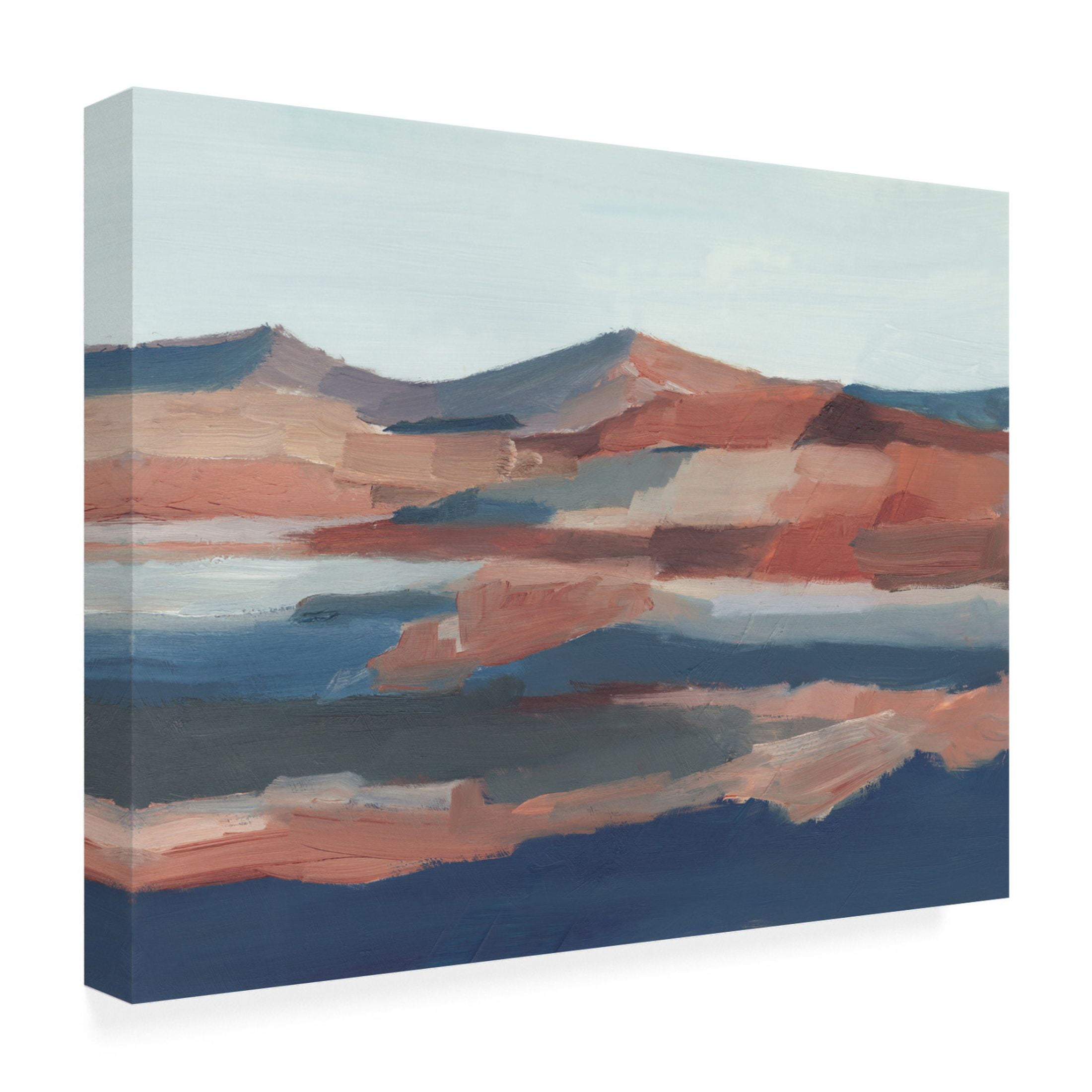 Canvas Wall Art - Ethan Harper 'Sienna Ridge I' Wall Art for Living Room, Bedroom, or Office Décor by Trademark Fine Art - 24 x 18 Inches