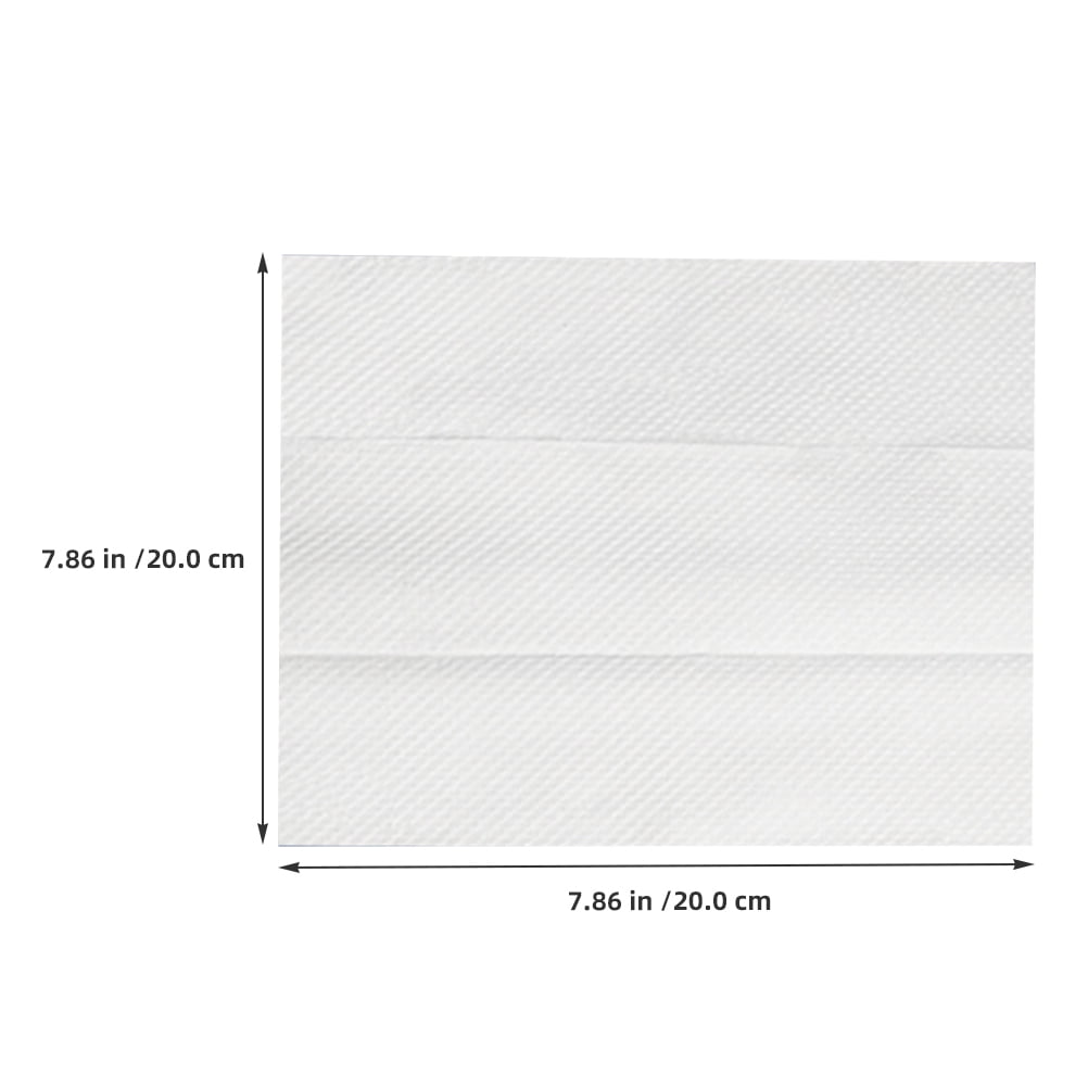 ibasenice Bulk White Paper Towel Refill Water Absorbent for Bathroom Towels