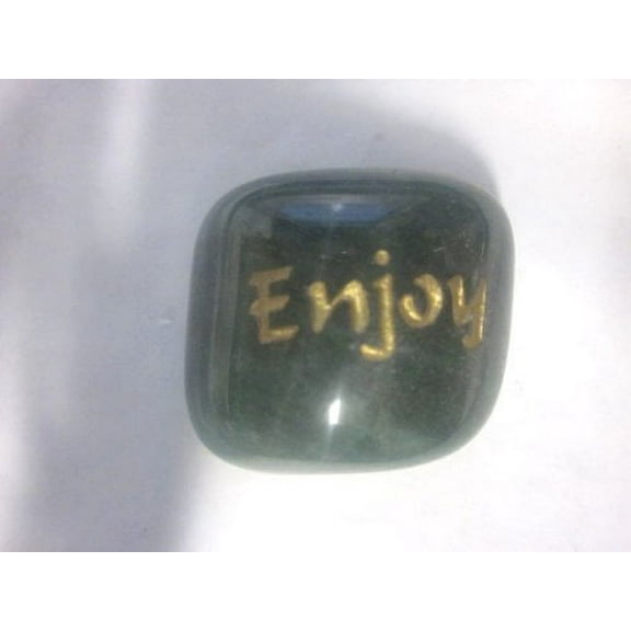 Engraved Stone : ENJOY
