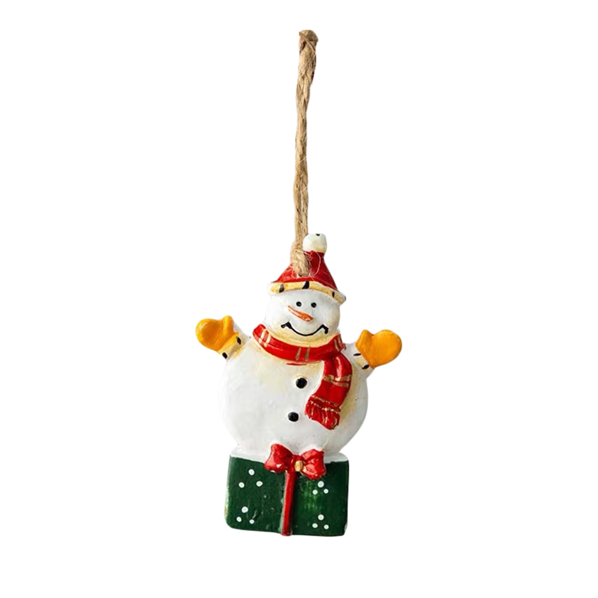  QAZIUY Christmas Tree Decorations Funny Hanging Ornaments  Clearance Christmas Paint Shaped Pendant Plastic Pendant Bag Car House  Snowman Decorations Christmas Decor for Home Holiday Party : Home & Kitchen