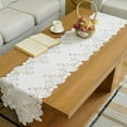thumbnail image 2 of Bewildely Caminos de blancos resistentes y duraderos que añaden elegancia a cualquier ocasión Camino de decorativo Decoración del hogar, 2 of 6