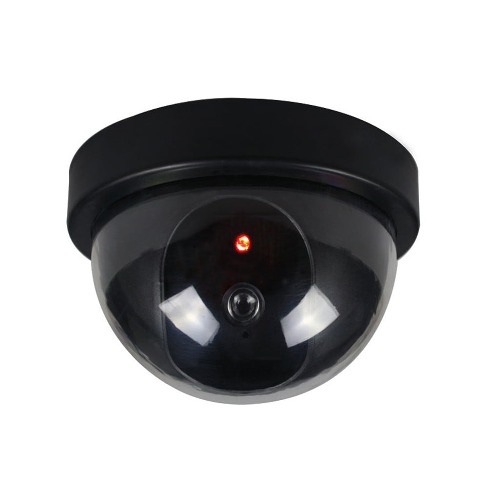 2 Pack Realistic Dome Security Camera Imitation Surveillance Camera 