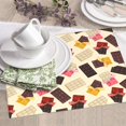 thumbnail image 6 of Dish Drying Mat, Block Chocolate Print Highly Absorbent Drying Matt Kitchen Counter, Dish Mat Drying Pad Dishes Drainer Mats for Kitchen Counter or Sink, 16 x 18 inch, 6 of 6