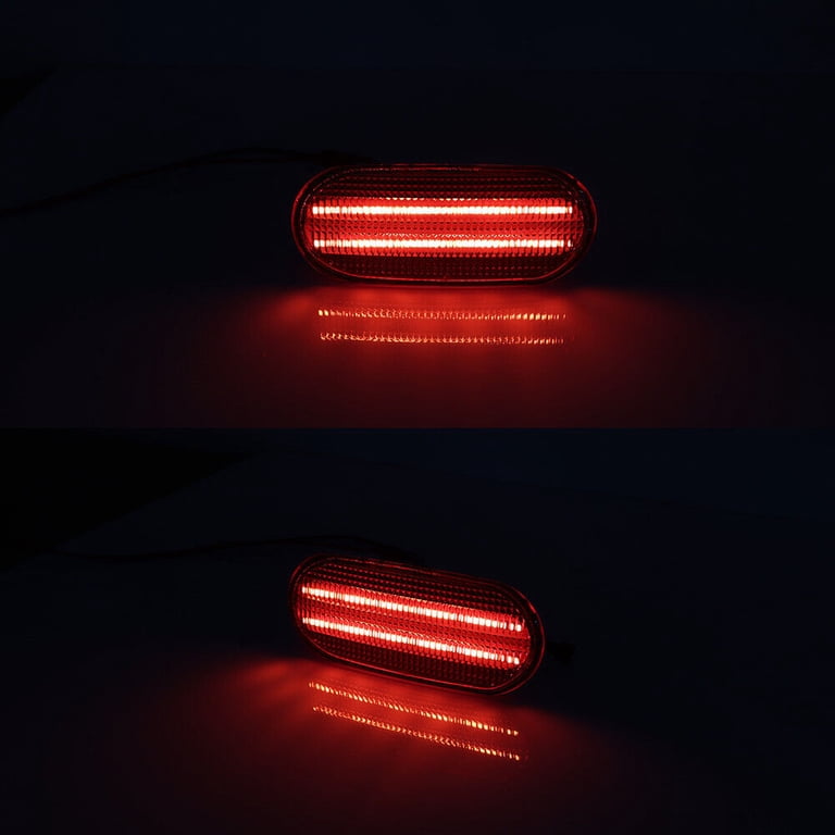 For 98-05 Beetle Smoked White LED Rear Side Marker Parking Corner For 98-05 Beetle Smoked White LED Rear Side Marker Parking Corner