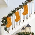 thumbnail image 5 of Lsque 18 Inches Fall Cute Simple Scarecrow Pattern Christmas Stockings Hanging Ornaments,Knitted Xmas Fireplace Hanging Stocking,Holiday Decoration, 5 of 8