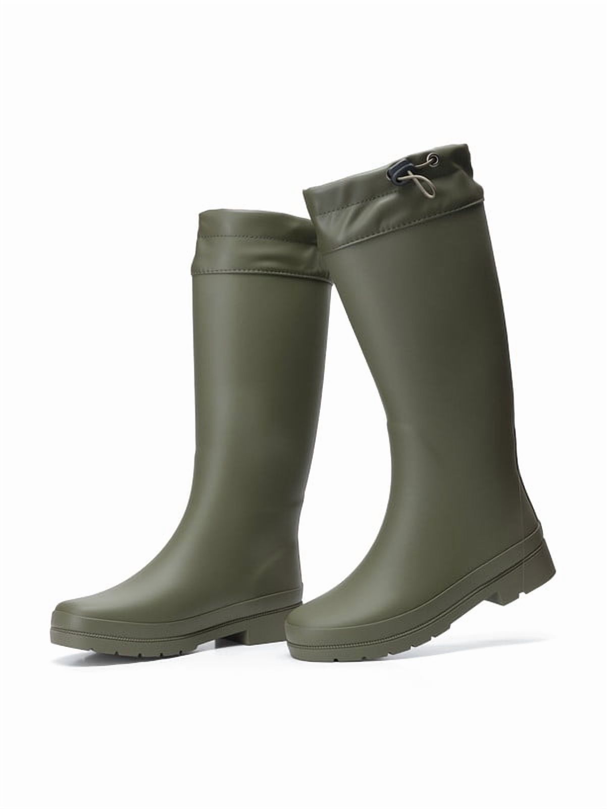 Dream Pairs Womens Durable Waterproof All-Weather Rainboots