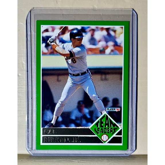 1992 Cal Ripken Jr Fleer All-Star Team #17 MLB Baseball Card Baltimore Orioles