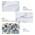 thumbnail image 2 of Yayeee Kitchen Hanging Hand Towels Set of 2 with Loop Bathroom Absorbent Tie Towel, Blue Floral, 2 of 7