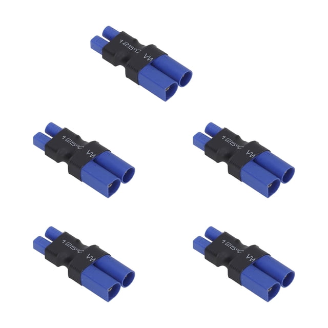 RC Lipo Battery Connector, EC3 Female To EC5 Male Adapter Sensitive 5pcs Lightweight Small Universal for Ship Model for Aircraft Model