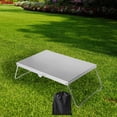 thumbnail image 6 of figatia Mini Camping Table Folding Foldable with Carrying Bag for Tour Yard Barbecue, 6 of 8