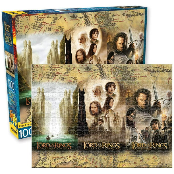 The Lord of the Rings Triptych 1000 Piece Jigsaw Puzzle