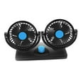 thumbnail image 1 of Ventilador de Coche Eléctrico, Ventilador de Circulación de Aire, Doble Cabezal, Ventilador de Refrigeración Portátil Silencioso para Coche, Ventilado, 1 of 9