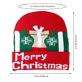 thumbnail image 3 of Rotm Funny Christmas Hats for Adults Christmas Elf Hat Upgraded Christmas Hat Adults Elf Beanie Party Hat for Holiday,New Years and Christmas Black,One Size, 3 of 4