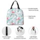 thumbnail image 4 of Easygdp Tropical Flamingo Bolsa Térmica Premium - Tela Oxford Impermeable, Gran Capacidad, Bolsillo Frontal, Unisex para Trabajo, Escuela, Actividades al Aire Libre y Picnics, 4 of 8