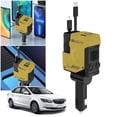 thumbnail image 4 of Adaptador Mechero Coche Cargador 120W 4 en 1 USB Retráctil Tipo C () Amarillo, 4 of 9