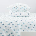 thumbnail image 3 of Great Bay Home Coastal Microfiber Wrinkle Resistant Sheet Set  (King, Sailboat), 3 of 6