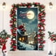 thumbnail image 5 of Herunwer Christmas Door Cover - Santa Claus Holiday Banner for Party Decoration, 5 of 6