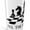 White, variant on Funny Chess 20 oz Stainless Steel Travel Tumbler Double-Wall Insulated with Clear Lid