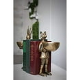 thumbnail image 3 of Eric + Eloise Designs Standing Brass Fox & Bowl Eloise from Accent Decor, 3 of 4