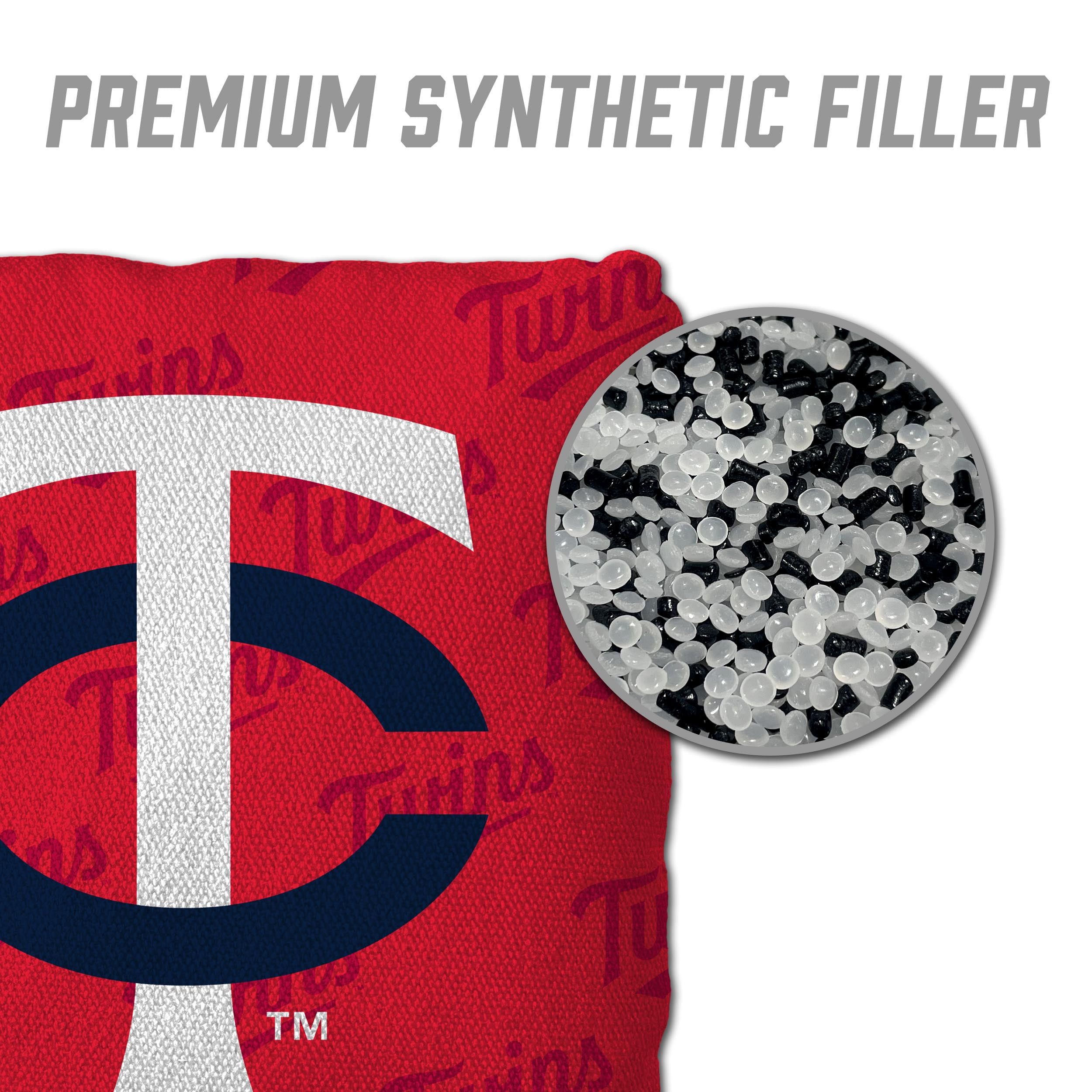 MLB Minnesota Twins Cornhole Bags - 4PK - Red
