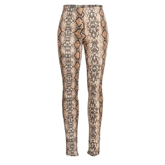 2Chique Boutique Women's Snake Print Skinny Pants